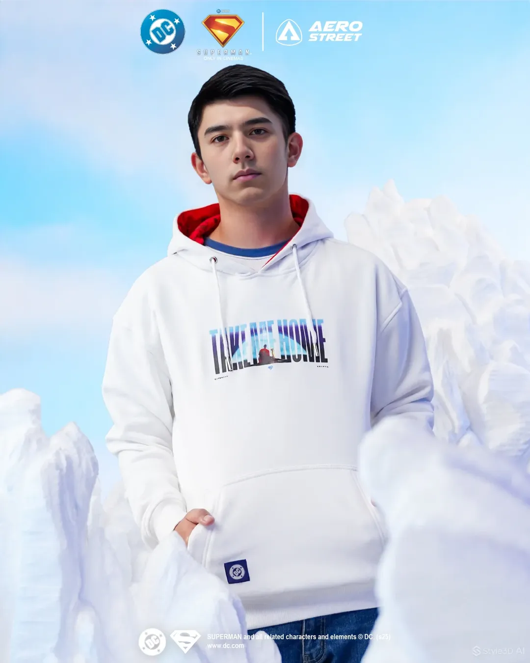 Hoodie Take Me Home Putih