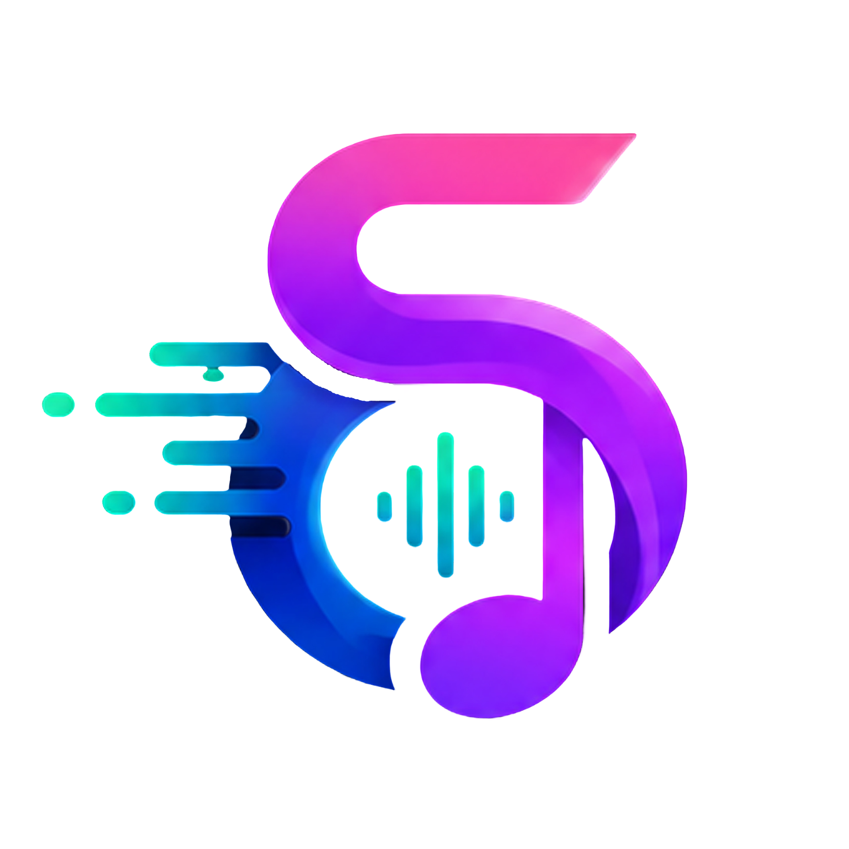 Spotiwind brand logo - a colorful gradient S integrated with a music note